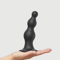 IMAGE 1 - Dildo Plug Beads - Black - L